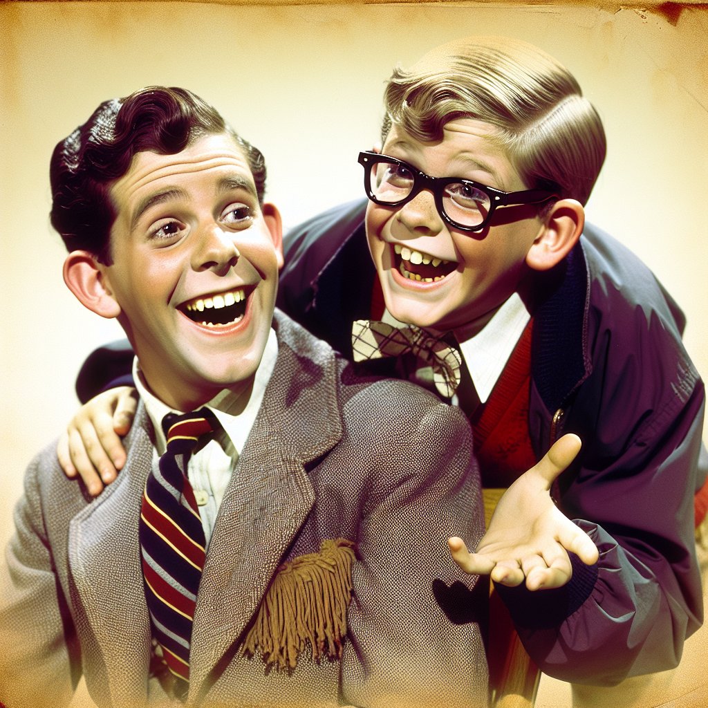 Image for: chatgpt_image_03ded3c2.jpg Illustration of Sibling Rivalry: The Comedy Show You Grew Up With
