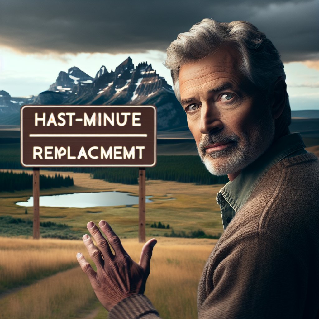 Illustration of Montana's Sen. Daines Bows Out, Alme Steps In Last Minute