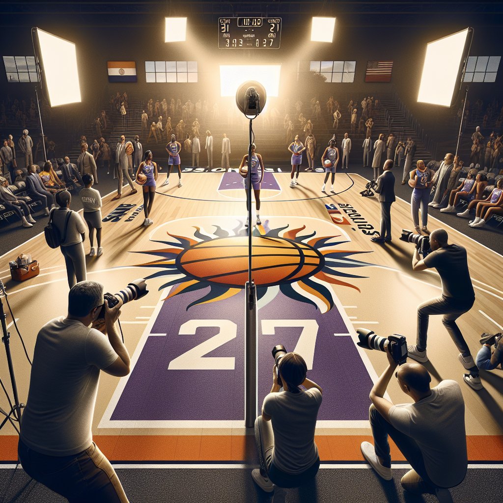 Illustration of WNBA's Sun Sold, Heading to Houston in 2027