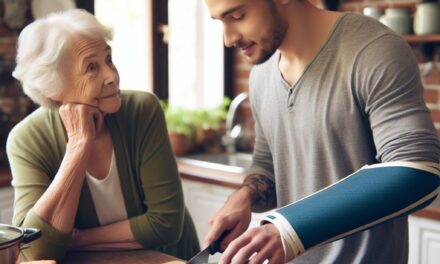 One-Armed Guy Gets Flak for Letting Mom Chop Veggies