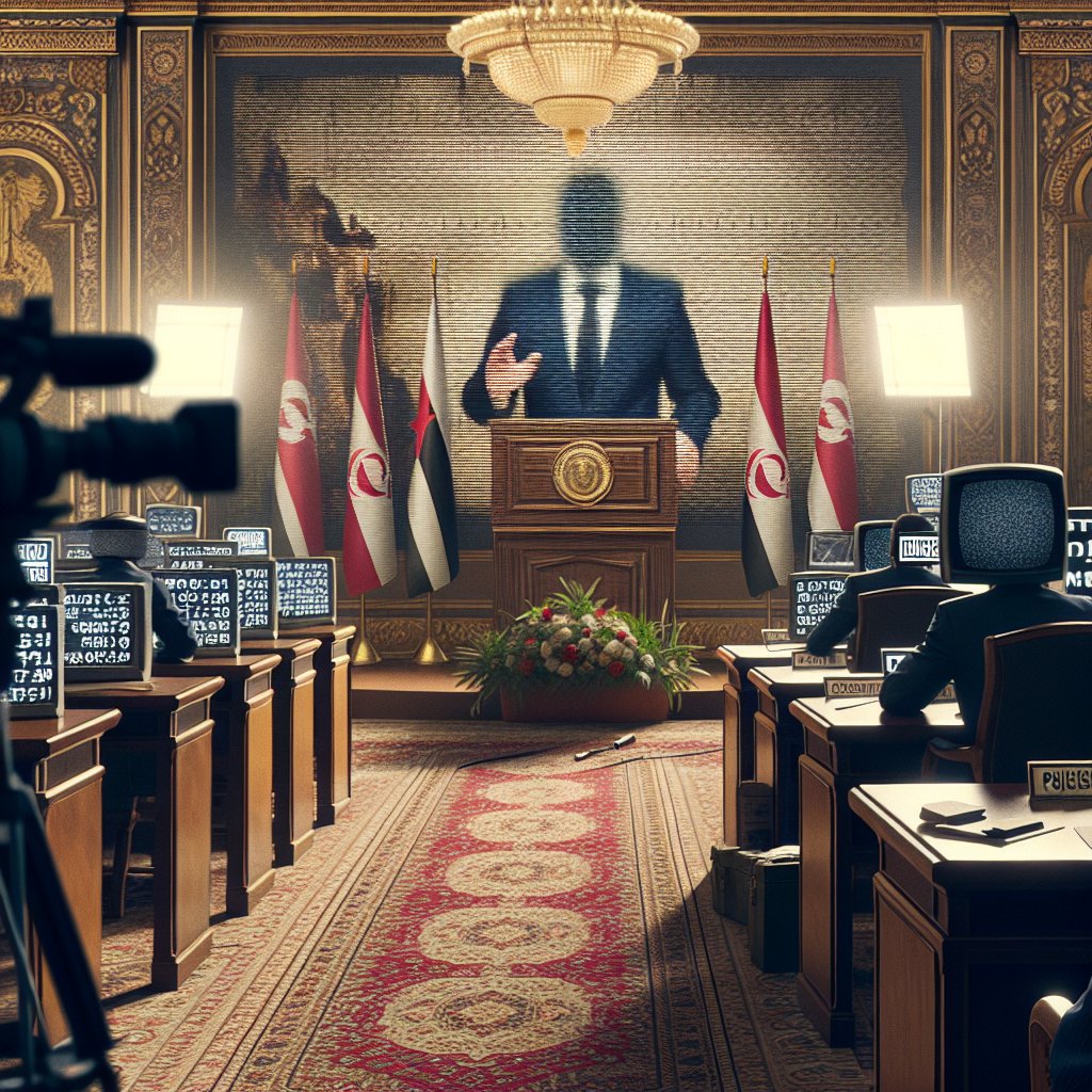 Illustration of Trump Claims Iran War Ending Soon, But Targets Remain