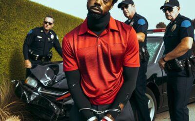 Tiger Woods Arrested for DUI After Car Crash