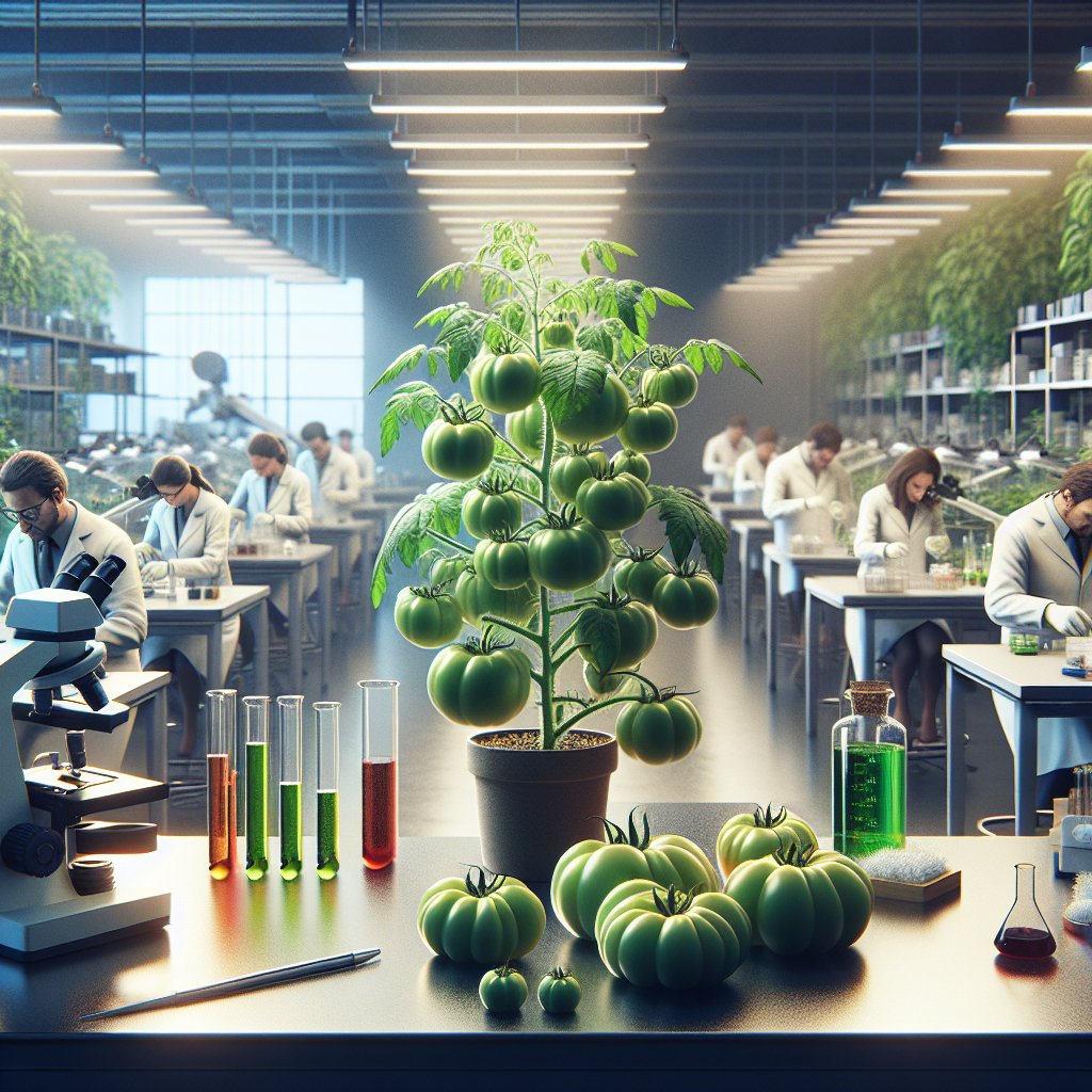 Illustration of Scientists Make Tomatoes Smell Like Popcorn