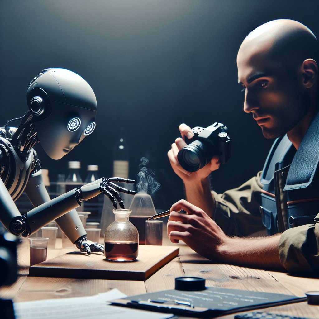 Illustration of ChatGPT Aids 'Beautiful Assassin' in Lethal Cocktail Scheme