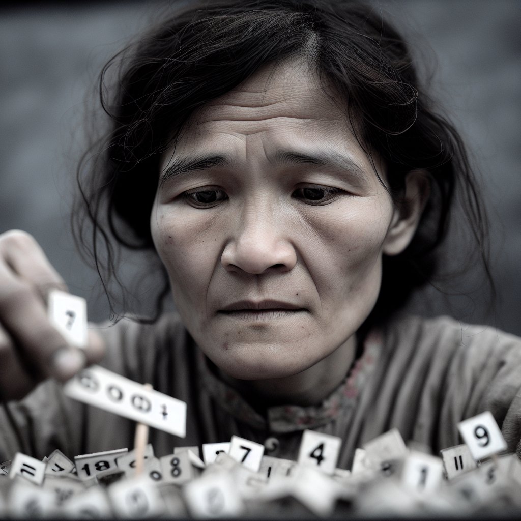 Illustration of Woman Counts to 1,070,000, Smashes Record in 70 Days