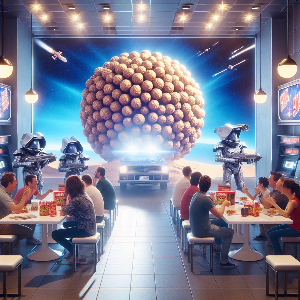 Illustration of 'Spaceballs 2' Trailer Mocks 'Star Wars' and More