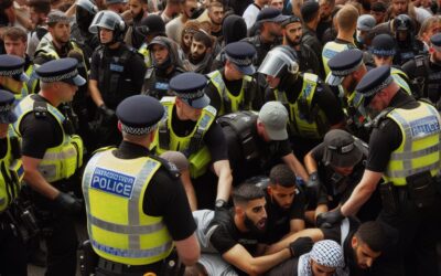 London Cops Nab 200+ at Protest Over Palestine Action Ban