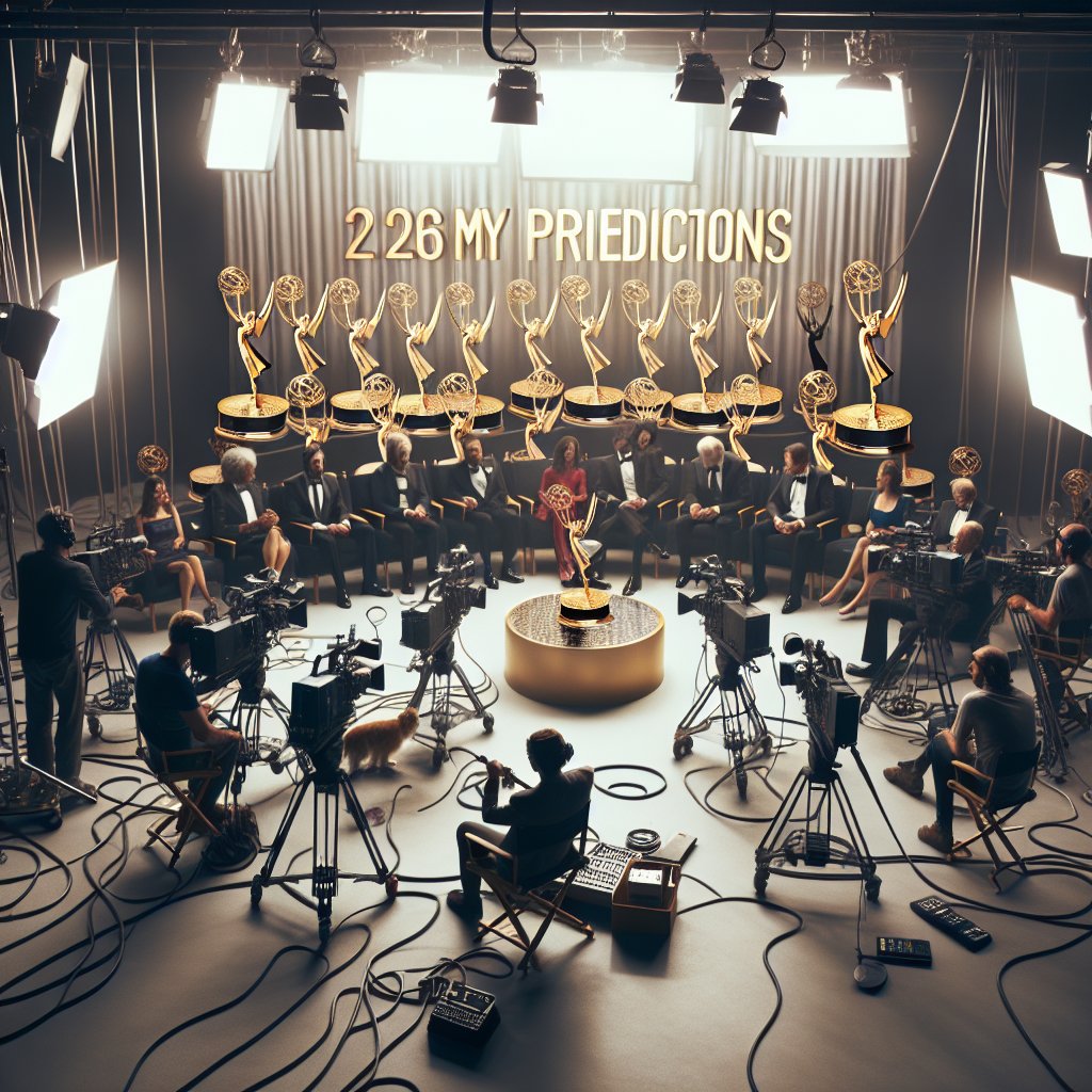 Illustration of 2026 Emmy Predictions: Who's in the Spotlight?