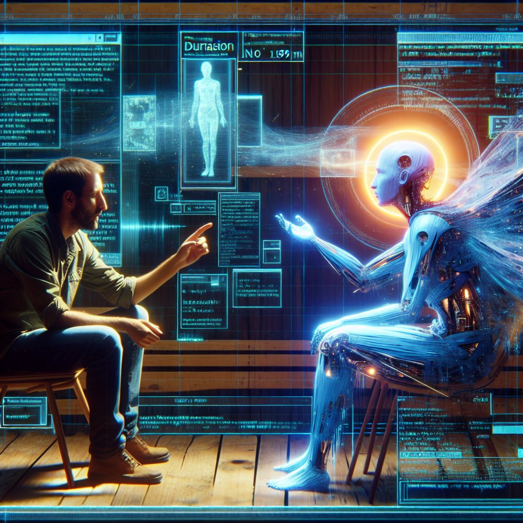 Illustration of Talk to AI Jesus for $1.99 a Minute: Holy Ripoff?