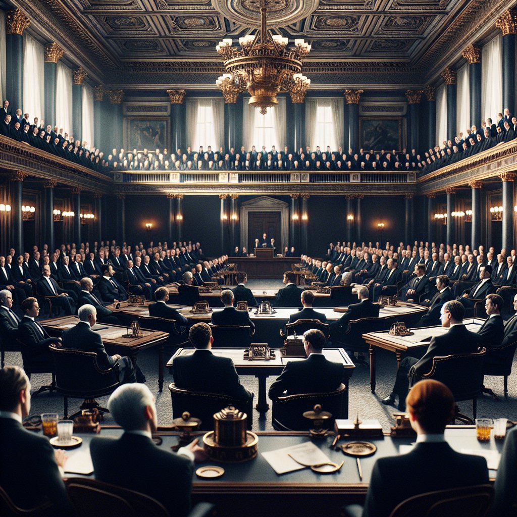 Image for: chatgpt_image_6fe9060e.jpg Illustration of Congress Faces Ethics Crisis as Two Resign Over Misconduct